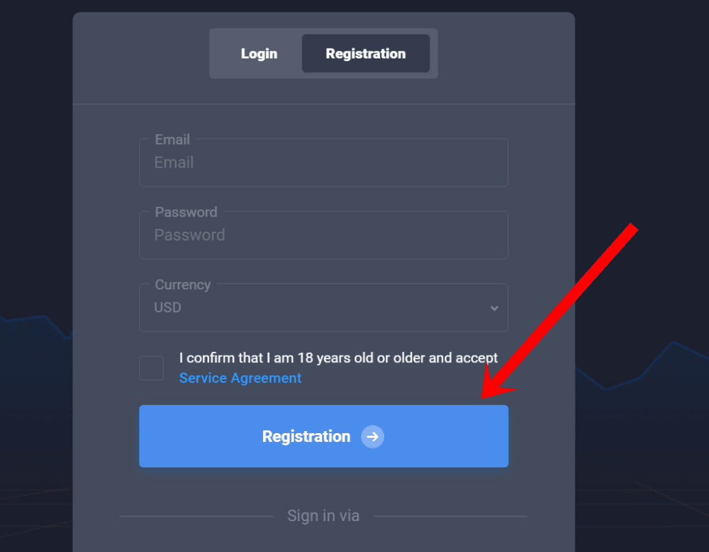 Signing up for a trading account in Dominican Republic